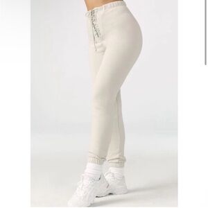 Joah Brown Lace Up Jogger